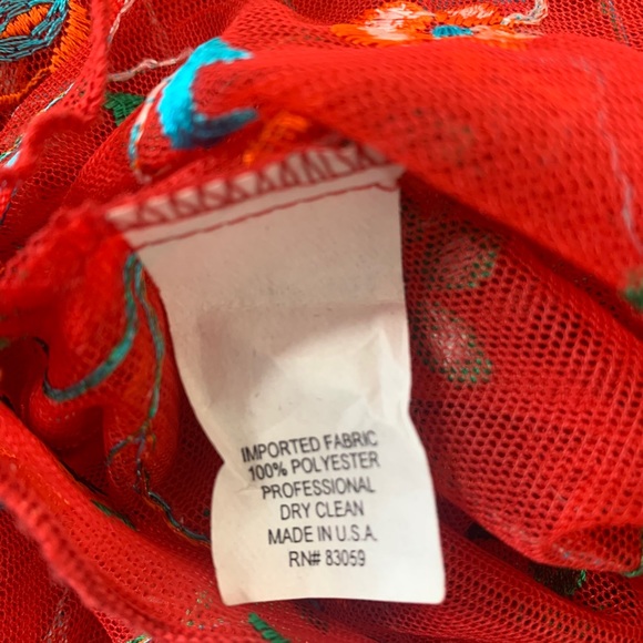 Unknown Sheer Embroidered Top - Picture 5 of 6